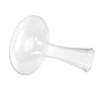 POPETPOP Decantador de Vino de Vidrio Elegante y Creativo Capacidad de 1800ml, Ligero y Fácil de Verter para Uso en Bar Casa
