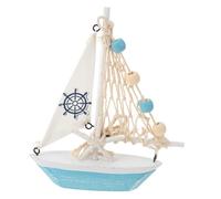 POPETPOP Decoración De De Oficina Decoración De Náutico Decoración Náutica Costero Decoración del Superficie De La Mesa Modelo De Mini Bote Decorativo De Madera