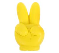 POPETPOP Decoración para Antena Coche con Diseño de Mano de Victoria Poliuretano Resistente Accesorio Fácil de Instalar para Tipo de Vehículos Adorno Exterior Divertido y Duradero