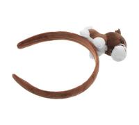 POPETPOP Diadema de Caballo de Peluche para Disfraz de Adulto Accesorios Cabello Temática de Caballos para Fiesta de Año y Celebraciones de Zoológico