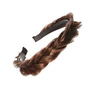 POPETPOP Diadema Trenzada Cómoda y Ligera para Mujer Accesorio Simple y Antideslizante para Cabello Tocado Elegante para Uso Diario y Ocasiones Especiales Diseño Espina de Pescado Color