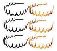 POPETPOP Diademas para Mujer Peine Antideslizante 6 Pcs Diademas para Maquillaje para Días de Spa y Baño Accesorios para Cabello