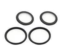 POPETPOP Diafragmas para Estetoscopio de Cardiología, 2 Juegos de Membranas de Repuesto para Adultos y Pediátricos, Accesorio para Diagnóstico Médico Profesional, Compatible para Uso