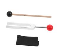 POPETPOP Diapasones De Aleación De Aluminio Diapasón Para Chakras Martillo Instrumentos De Sonido Para Aliviar El Estrés Incluye Limpiador y Bolsa