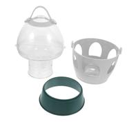 POPETPOP Dispensador de Agua Automático para Aves y Ganado Bebedero de Plástico para y de y Llenar Accesorio Conveniente para Granjas y Doméstico