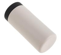 POPETPOP Dispensador Exprimible de Silicona Gris Claro Botella Reutilizable Pequeña para Jabón Líquido Champú y Acondicionador a Prueba de Fugas para Ducha Baño y Viajes