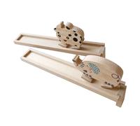 POPETPOP Educativo de Animales de Madera para Juguete de para Aprendizaje para Desarrollo de Coordinación y Creatividad