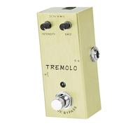 POPETPOP Efecto Trémolo Para Guitarra Eléctrica Profesional Analógico Pequeño True Bypass y Fuente De Alimentación Conmutada Para Procesador De Efectos De Guitarra