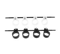 POPETPOP Ejercitador de Dedos para Guitarra Ajustable 2 Piezas Negro y Blanco Expansor de Dedos Grande para Principiantes Accesorio Multifuncional para Entrenamiento de Instrumentos