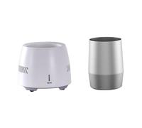 POPETPOP Enfriador Eléctrico Portátil para Latas Enfriador Rápido para Bebidas y Cerveza Refrigerador para Escritorio con Adaptador Eu para Oficina y Viaje