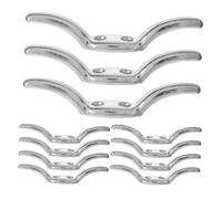 POPETPOP Enrollador De Cordón para Persianas Metálico Gancho Resistente, Tope De Seguridad para Cortinas De Ventana, 12 Piezas para Uso Doméstico y Oficina