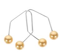 POPETPOP Entrenador de Hoyuelos Faciales Diseño Elegante y Moderno de Aleación Dorada, 2 Piezas Ligeras y Cómodas para Crear Hoyuelos Naturales en Mejillas