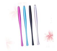 POPETPOP Escritura a Mano Precisa Punta de Fibra de Tela Reemplazable de Metal Azul 4 Lápices Capacitivos y Tacto Suave para Tablet y Teléfono