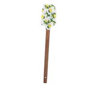 POPETPOP Espátula de Silicona Mango de Madera de 43 G, Raspador Útil para Pasteles Diseño de Limón, Herramienta Segura y Multifuncional para Repostería