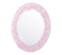 POPETPOP Espejo De Maquillaje Decorativo Portátil De Cristal Diseño Creativo para Uso Diario y Decoración del Hogar