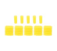 POPETPOP Esponja de Filtro Amarilla de Algodón Fino 5 Piezas, Esponja Profesional de Prefiltro Incorporada para Peceras, Accesorio de Filtro para Acuarios, Filtración Biológica Eficaz