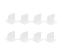 POPETPOP Estabilizadores Antideslizantes Para Corralito Infantil, Base Adhesiva De Plástico Blanca, Soporte Seguro Para Reforzar Parque Infantil, Kit 8 Piezas Para Uso Prolongado