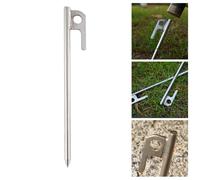 POPETPOP Estacas de Acampada de Inoxidable de Clavos para Tiendas de Camping Piquetas Resistentes para Jardín y Senderismo Anclajes para Gazebo y de Patio