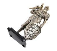 POPETPOP Estatua de Caballeros Medievales de Resina Retro Figura Decorativa Vintage para Hogar Oficina y Salón Adorno Versátil Dorado para Sala y Escritorio