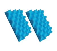 POPETPOP Esterilla de Esponja Ondulada para Modelar Arcilla, 2 Piezas, Soporte Ligero y Absorbente para Secado Rápido de Fondant y Resina, Herramienta Portátil para Manualidades Artísticas