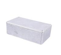 POPETPOP Estuche De Aluminio Para Pedalera De Guitarra, Caja Para Pedales De Guitarra De Fundición a Presión, Tamaño 122x66x39.5 Mm, Resistente y Duradero Para Uso Profesional