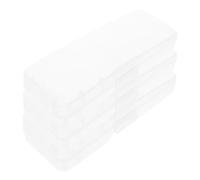 POPETPOP Estuche Protector Transparente para Maquinilla De Afeitar Manual De Viaje 3 Unidades Tamaño Pequeño Resistente a Impactos Organización Compacta para Hombres Viajeros