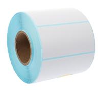 POPETPOP Etiquetas Térmicas Autoadhesivas 80x40 Mm, Resistentes al Agua y Aceite, Rollo de 1000 Unidades para Impresora Térmica, Etiquetas de Inventario y Envío, Papel Térmico para Oficina