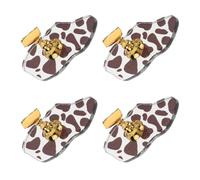 POPETPOP Expositor para Práctica de Manicura 4 Piezas Soporte Reutilizable para Pintar Uñas a Presión Tablero Portátil de Puntas de Uñas Realistas para Salón Hogar y Formación