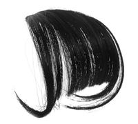 POPETPOP Extensiones de Cabello Postizas Clip 2 Unidades Flequillo Falso Natural Patillas para Mujeres Uso Diario y Fiestas Color Natural