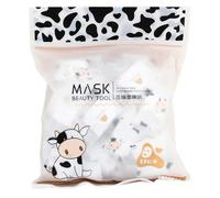 POPETPOP Faciales Comprimidas Desechables 55 Piezas de Papel No Tejido Ultrafino Textura y Fácil de Llevar para Viaje y Cuidado