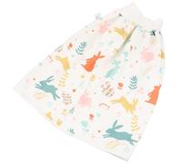 POPETPOP Falda de Algodón para Entrenamiento de Bebés Pantalón de Entrenamiento Transpirable para Desarrollar Hábitos de Baño Ropa Interior para Pequeños Diseño con Conejito Colorido