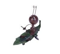 POPETPOP Figura de Hormiga de Hierro para Decoración del Hogar, Adorno de Mesa Creativo y Moderno, Adecuado para Sala de Estar U Oficina, Artesanía Artística y Elegante