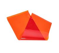 POPETPOP Filtro Difusor De Luz Película Difusora De Gel Fotográfico 30 Cm x 300 Cm Material Pet Color Naranja para Iluminación Escénica Profesional y Decoración Ambiental