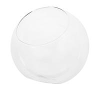 POPETPOP Florero de Vidrio Micro Paisaje Cuenco de terrario tazones de terrario Jardinera hidropónica terrario de Vidrio pecera de Cristal terrario terrario Transparent
