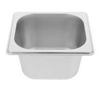 POPETPOP Función Antiatasco Bandeja Rectangular de Acero Inoxidable para Buffet Gran Capacidad Adecuado para Catering y Uso Versátil en Restaurantes