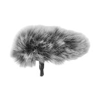 POPETPOP Funda Antiviento para Micrófono Pequeño Compatible con Dji Mic 2 Cubierta Protectora Borrosa de Pelo Suave Reducción de Ruido del Viento y Protección contra Sonidos