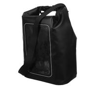 POPETPOP Funda para Teléfono Móvil, Bandolera 500d PVC Negra | Natación y Senderismo, Diseño Ligero de Doble Uso, Bolsa Portátil Transparente para Exteriores
