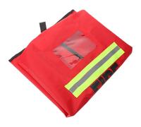 POPETPOP Funda Protectora de 6kg para Extintor de Incendios Rojo Tejido Resistente, Tiras Reflectantes y Protección para Uso Residencial y Exterior
