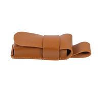 POPETPOP Funda Protectora de Cuero Marrón Estuche Resistente Adecuado para Transportar y Proteger Tu Armónica Lugar para Armónica Ligera y Portátil
