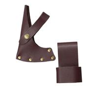 POPETPOP Funda Protectora y Hachuela de Pu Resistente para Camping, Set de 1 Manga Protectora Portátil y Cobertura Profesional
