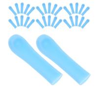 POPETPOP Fundas de Silicona para Limpiador de Oídos 100 Piezas Reutilizables Cubiertas Suaves para Uso Personal y Familiar en Limpieza de Cerumen