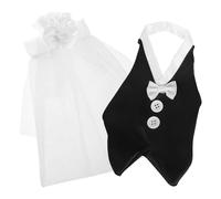 POPETPOP Fundas Decorativas para Botellas de Vino 2 Unidades Diseño Romántico para Bodas y San Valentín Material Reutilizable para Decoración de Mesa y Eventos Familiares