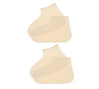 POPETPOP Fundas Ligeras y Portátiles Impermeables de Látex 2 Pares Color Blanco para Calzado Ideales para Actividades al Aire Libre y Tiempo Lluvioso