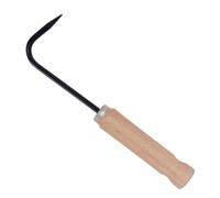 POPETPOP Gancho para Deshierbe y Garra Simple de Acero Inoxidable Mango Ergonómico para Aflojar Tierra Compacta y Eliminar en Plantas de Bonsái