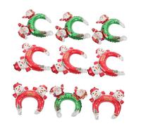 POPETPOP Globos Diadema Inflables para Fiestas Navideñas 20 Piezas Aros Decorativos Cabello Accesorios para Fotos Suministros para Eventos Infantiles