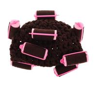 POPETPOP Gorro Crochet Pelo Rizado Accesorio Fotográfico para Sesión De Fotos De Recién Nacidos Disfraz De Recién Nacido para Niño y Niña para Primera Foto
