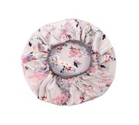 POPETPOP Gorro de Dormir de Satén Elástico para Mujer Banda Ancha y Material de Imitación de Seda, Cómodo y Ajustable para Uso Nocturno