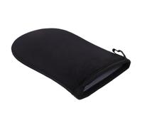 POPETPOP Guante Autobronceador de Felpa Negra Aplicador de Bronceado Corporal sin Sol Diseño Recto para Aplicación Uniforme Accesorio Práctico para Loción Autobronceadora en Cuidado