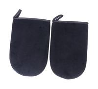 POPETPOP Guantes Autobronceadores Aplicadores De Crema 2 Unidades Talla Única Negros Cómodos Para Aplicación Uniforme Piel Sin Sol
