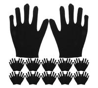 POPETPOP Guantes de Algodón Hidratantes y Protectores para Manos, 12 Pares, Barrera de Seguridad y Resistencia al Desgaste para Trabajos Manuales en Interiores
